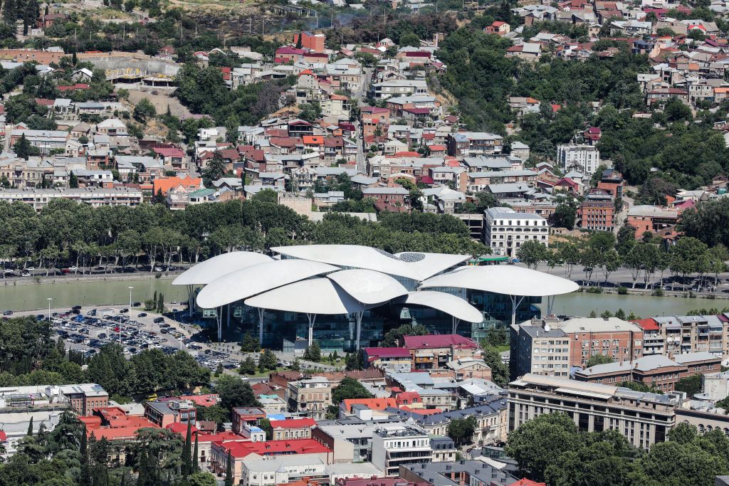 The House of Justice in Tbilisi, Georgia. 