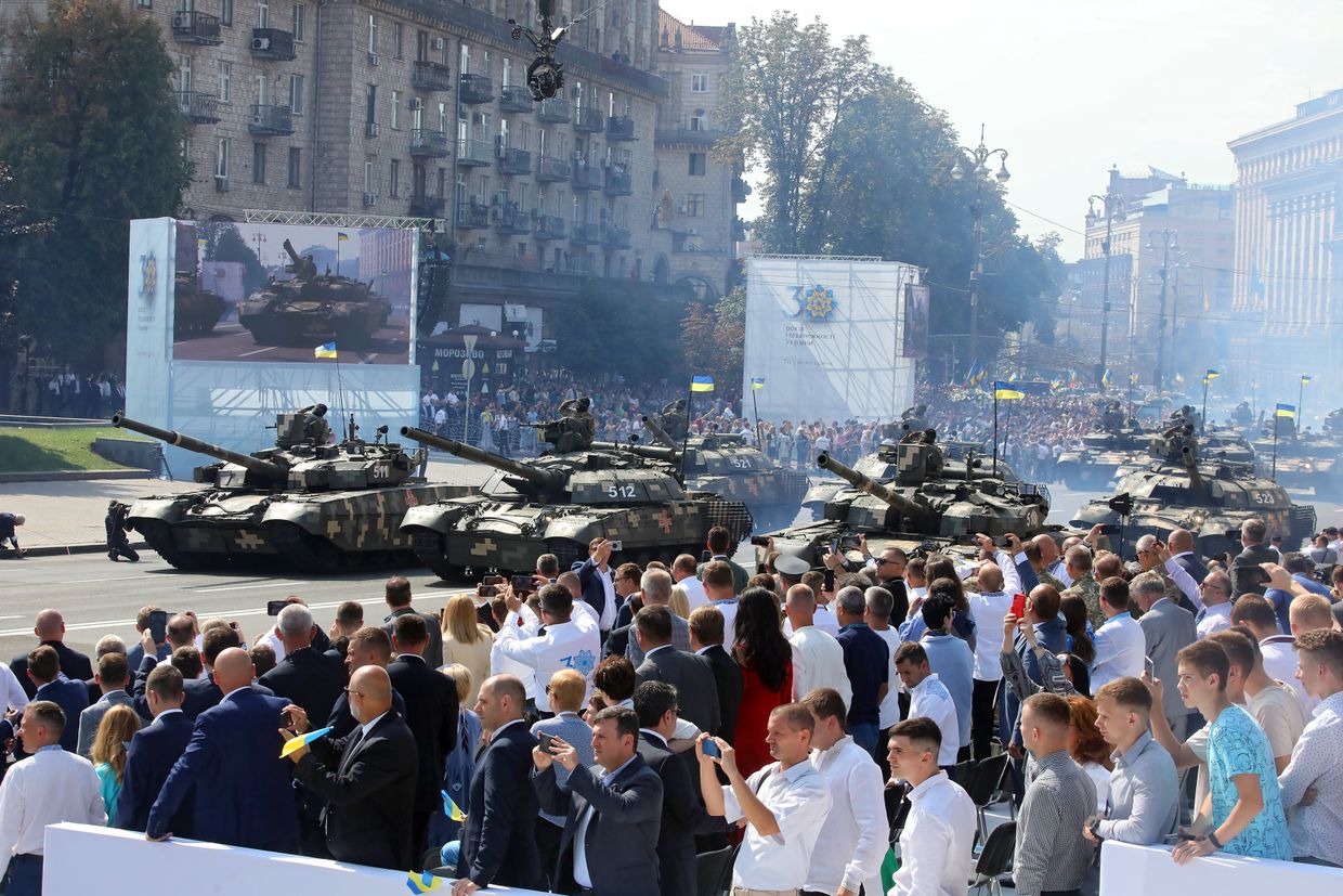 How Ukraine’s military has changed since it last paraded through the streets of Kyiv