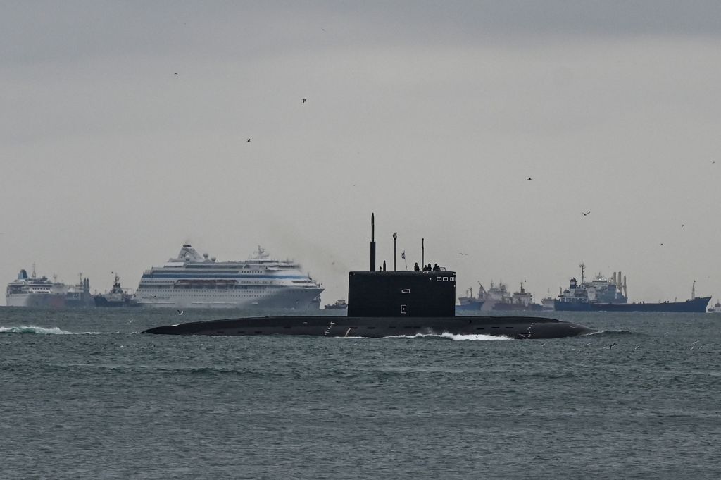 Ukraine's military says it sunk Russian Black Sea Fleet submarine, damaged S-400 missile system in 'successful hit'
