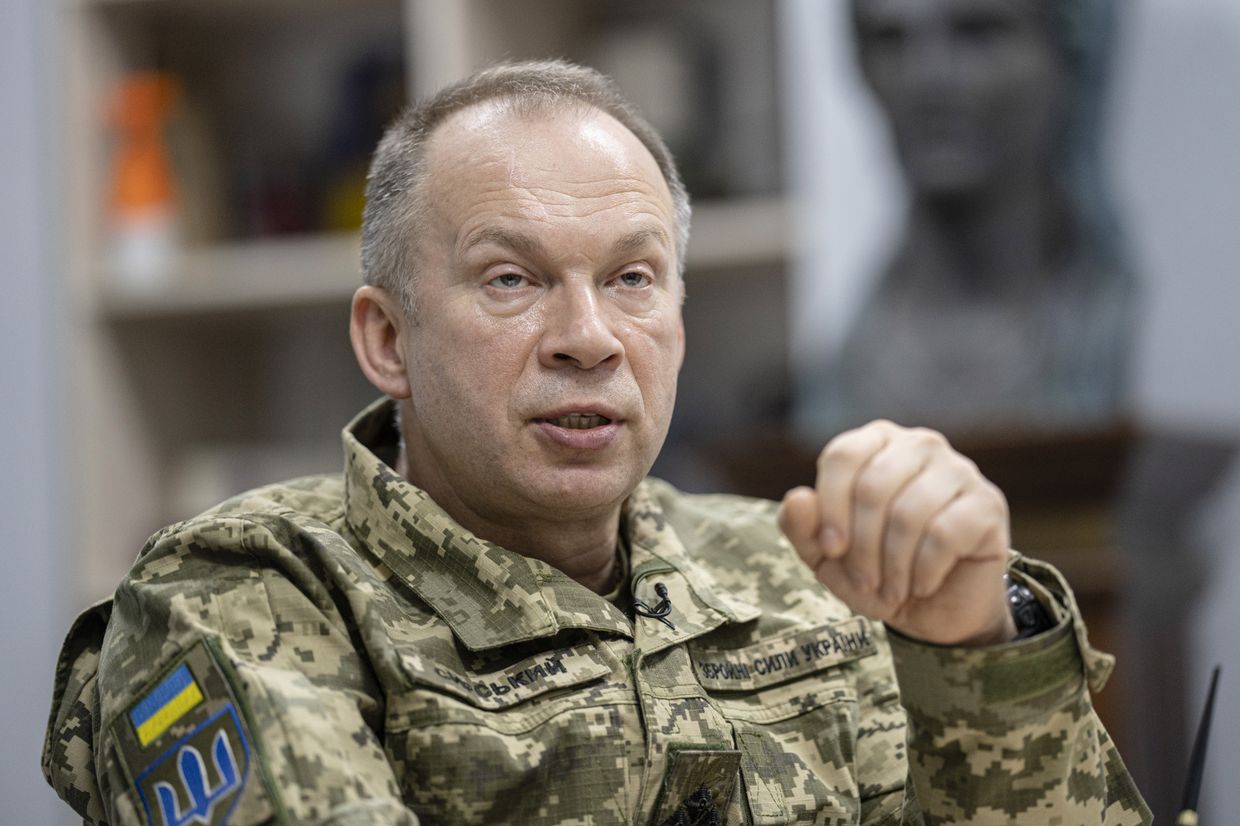 Fighting near Pokrovsk 'exceptionally brutal,' Syrskyi says