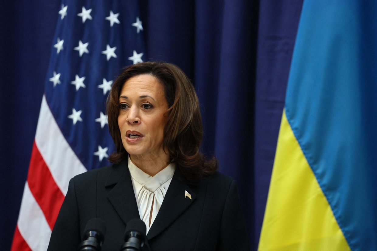 Harris allies to run ads highlighting Ukraine support in key battleground states, Politico reports