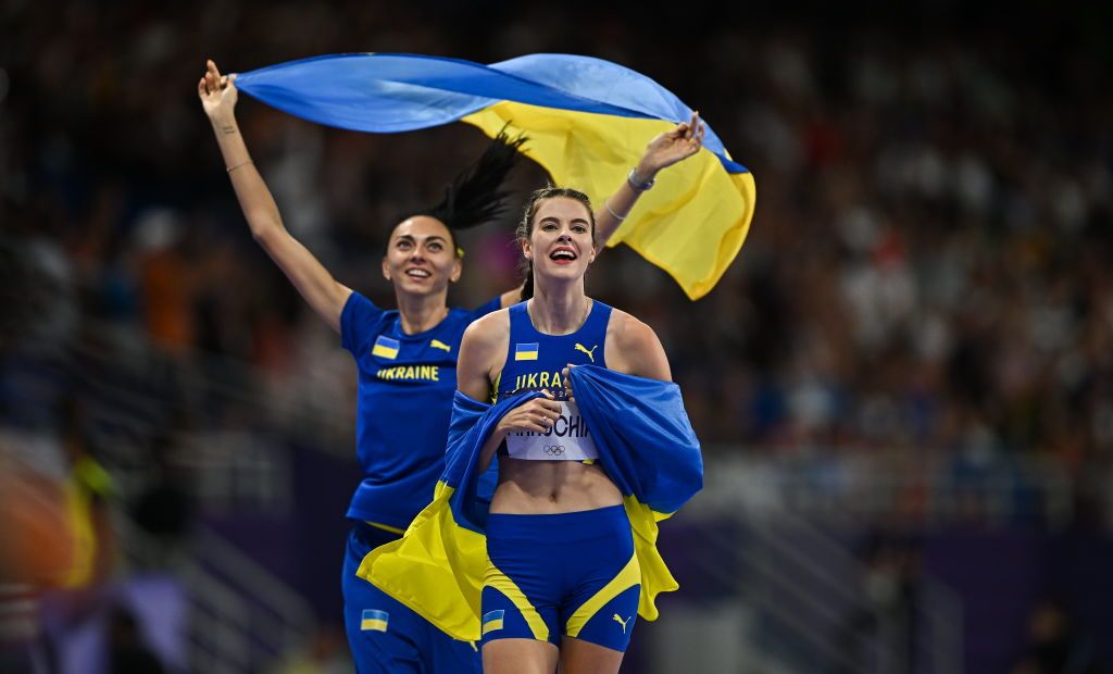 Ukraine secures gold, bronze in women's Olympic high jump