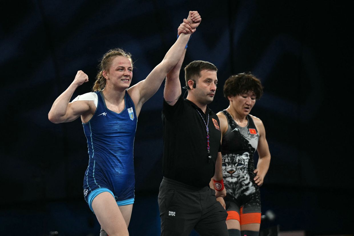 Ukrainian wrestler Iryna Koliadenko reached the 62 kg weight division finals at the Olympic Games in Paris.