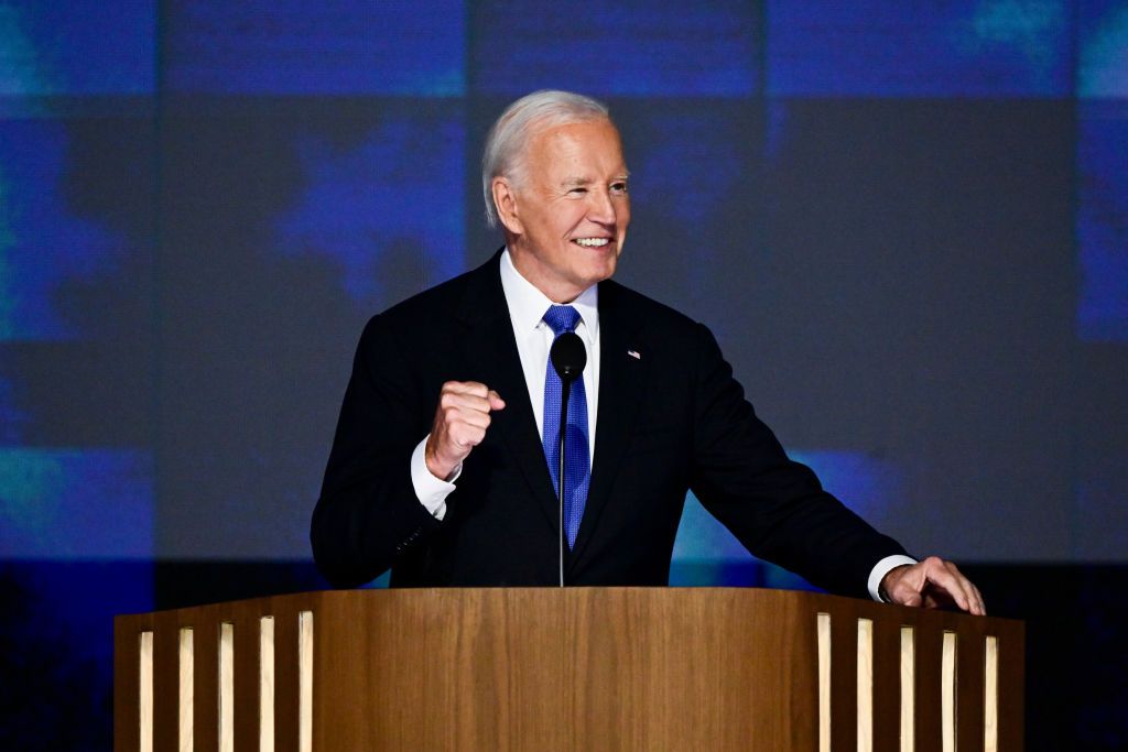 No president should 'bow down to dictators,' Biden says at Democratic convention