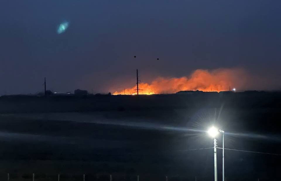 Updated: Ukraine hits fuel and bomb warehouses in Russia's Volgograd region airfield, source says