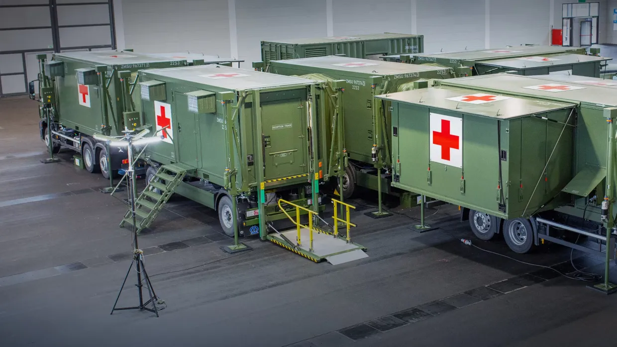 Rheinmetall to deliver 8 more rescue stations to Ukraine