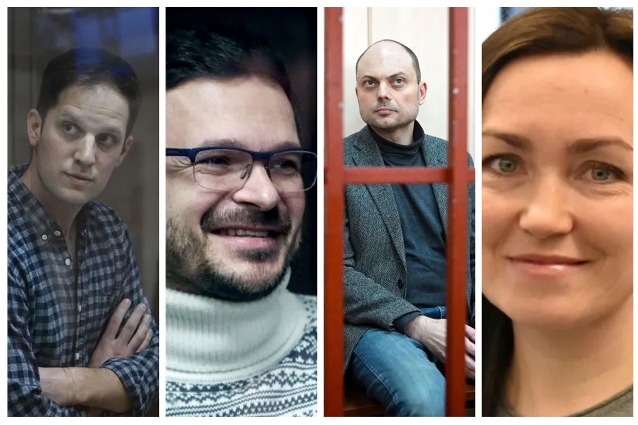 Who was released from Russian prisons in historic swap?