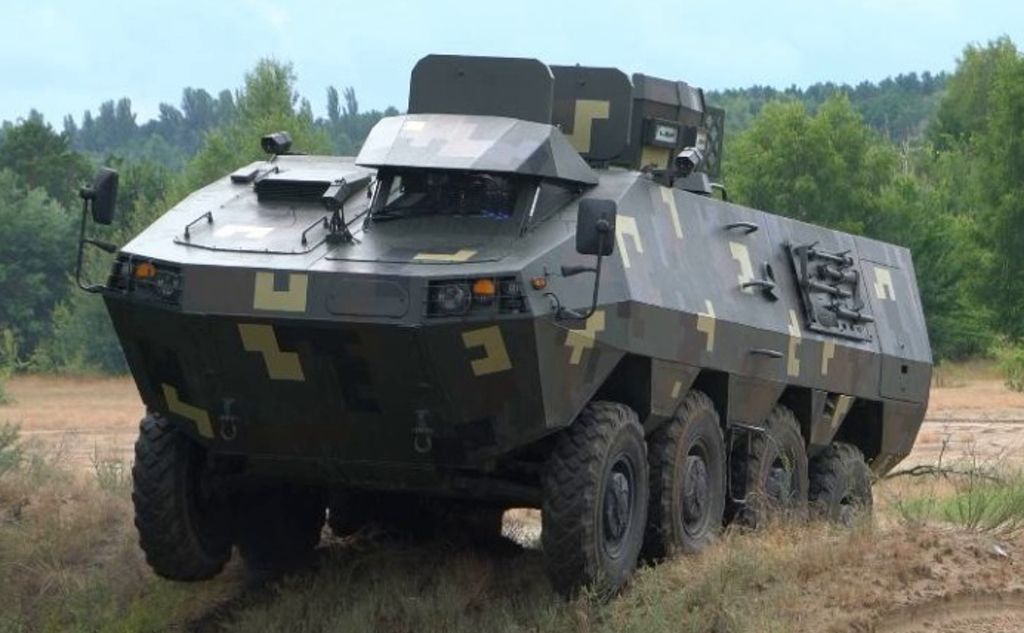 Ukraine approves homemade Khorunzhyi armored personnel carrier for military use