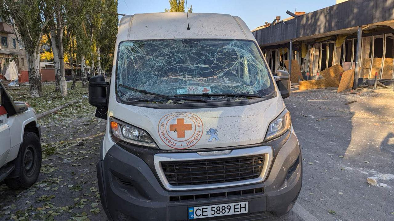 3 Red Cross representatives injured in Russian attack on Kramatorsk