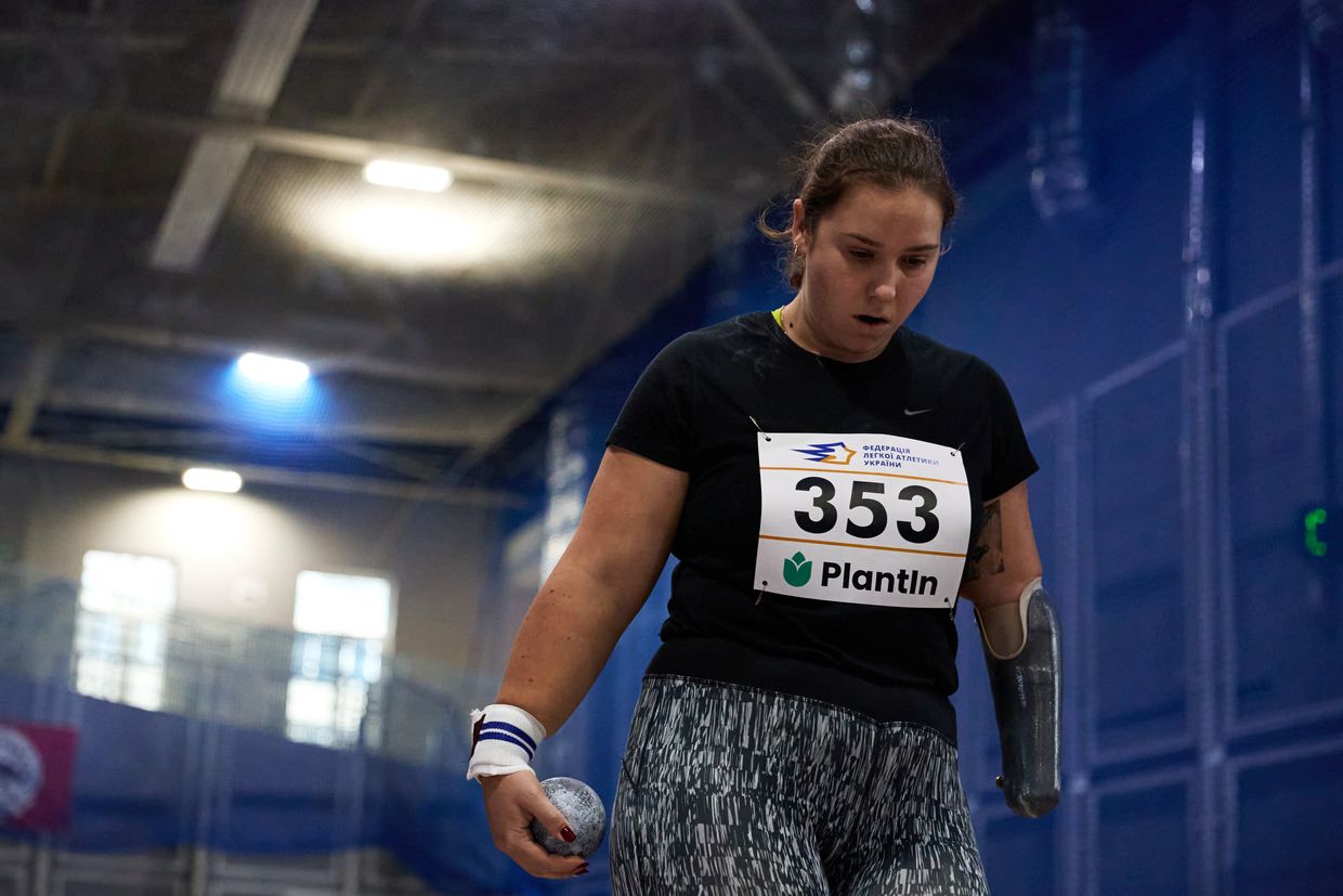 Ukraine's Mariia Shpatkivska wins silver in shot put at Paralympics