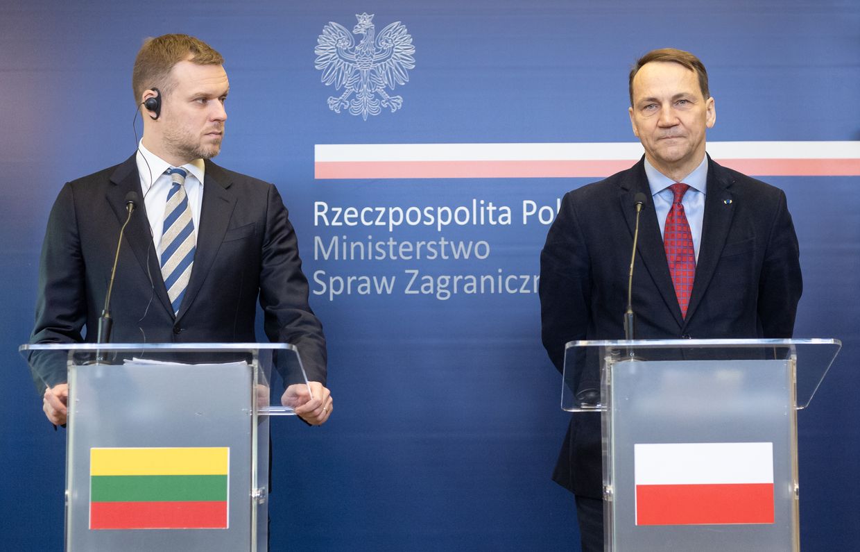 Polish, Lithuanian FMs arrive in Kyiv