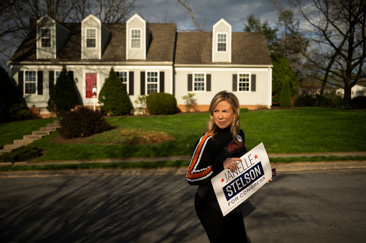 Democratic candidate for the 10th congressional district Janelle Stelson 