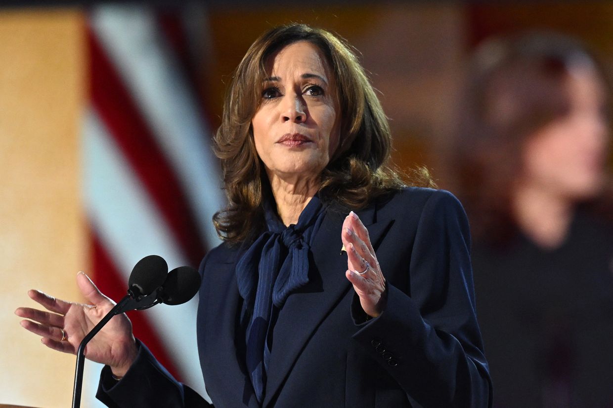 Democratic candidate and Vice President Kamala Harris will be "more aggressive" than the current U.S. President Joe Biden.