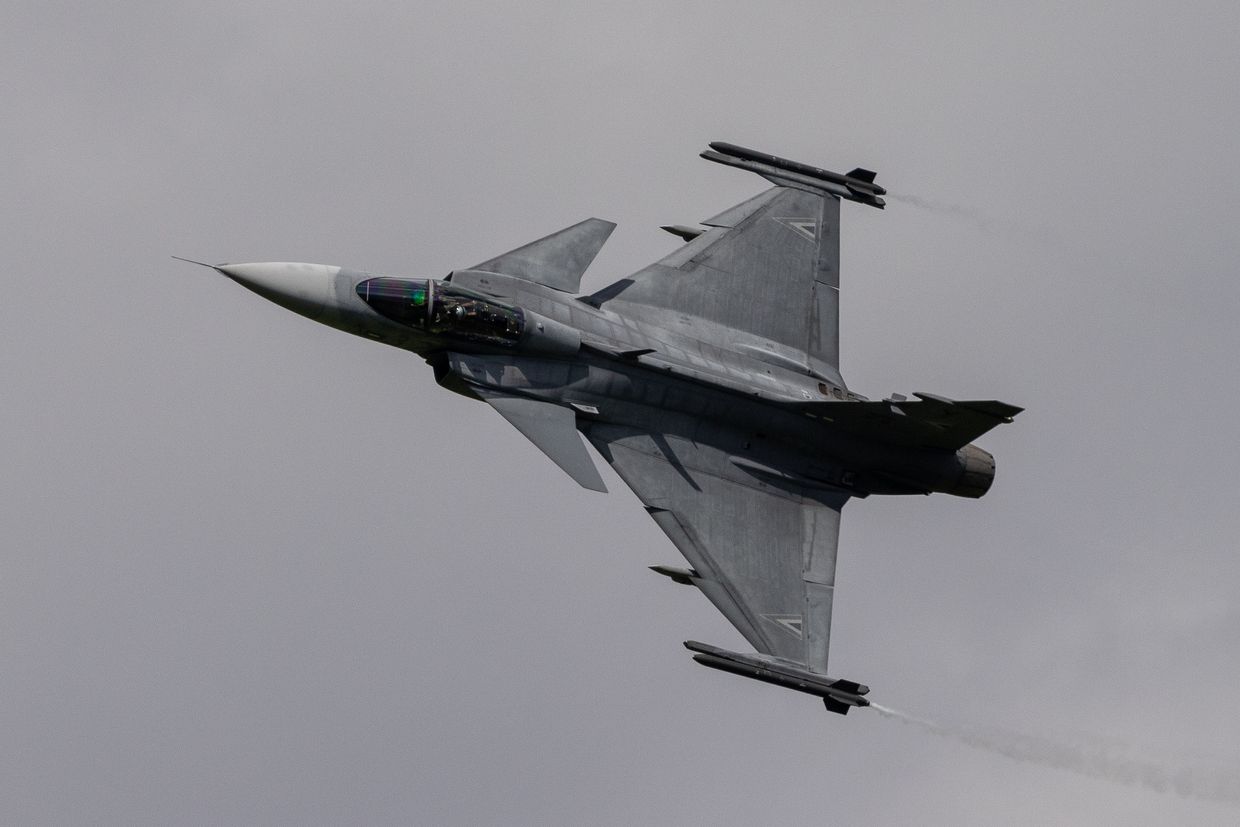 Saab JAS-39C Gripen at Airpower 24 in Zeltweg