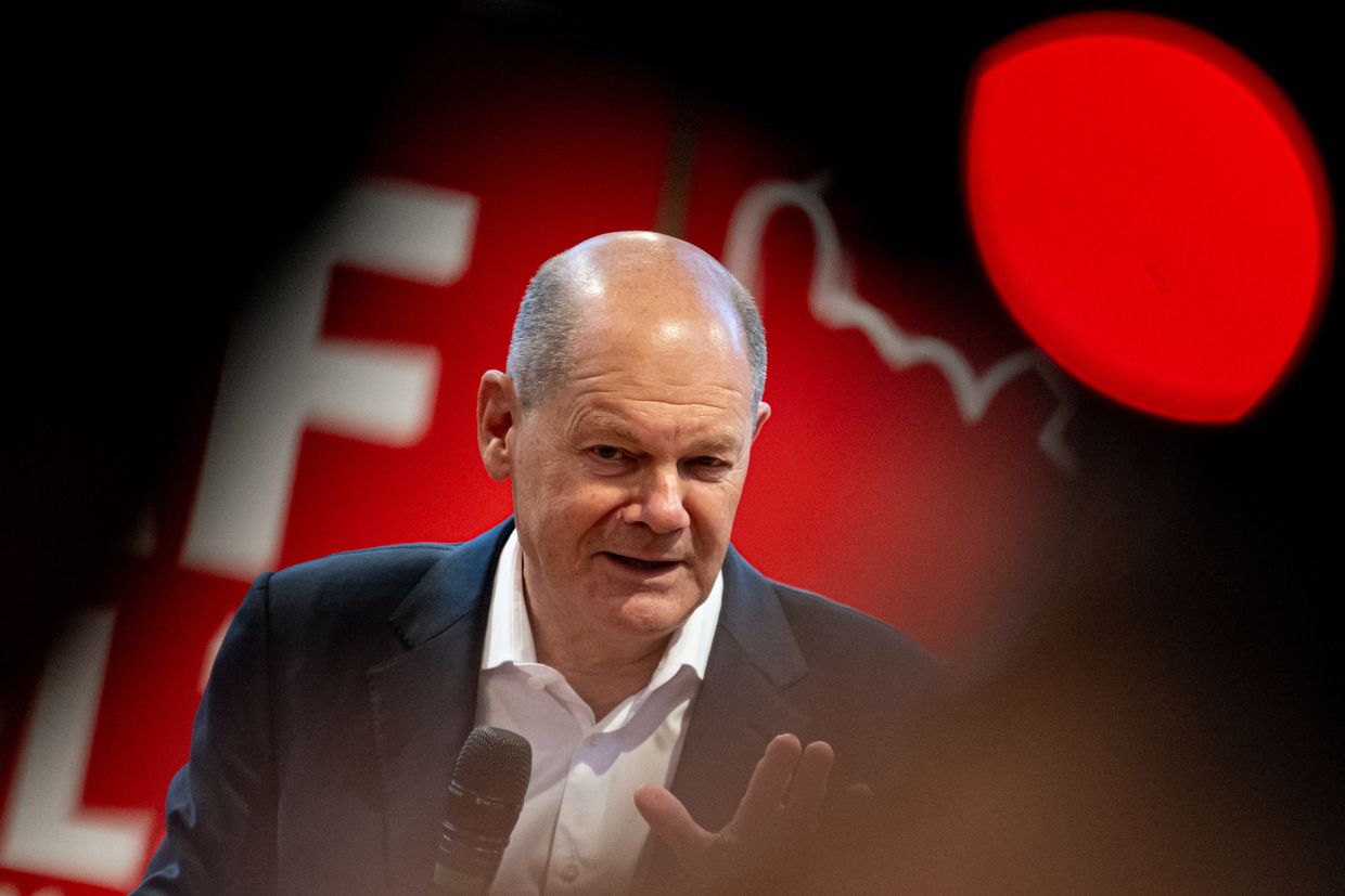 Federal Chancellor Olaf Scholz on Sep. 14, 2024. 