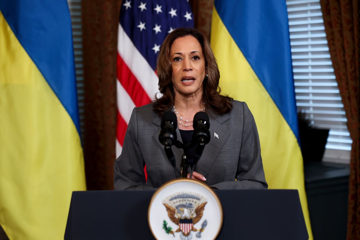 Harris says she will not meet Putin for truce talks without Ukraine's participation