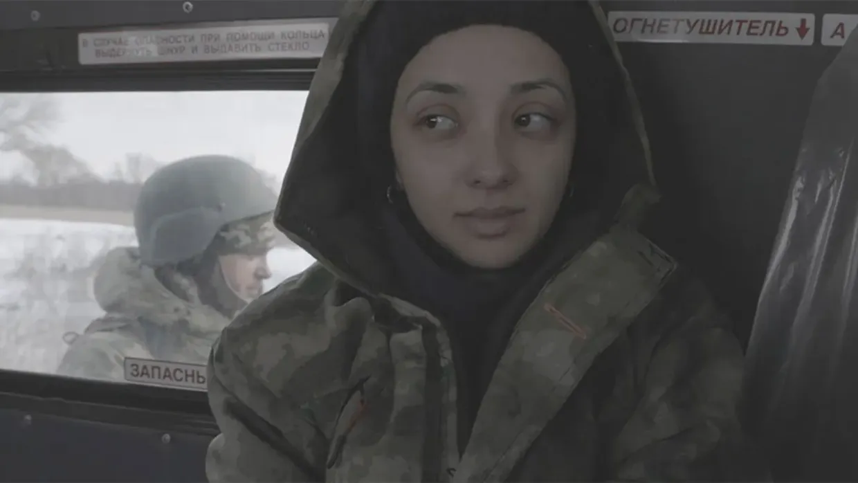 Anastasia Trofimova, the director of "Russians at War", spent seven months living with Russian soldiers.