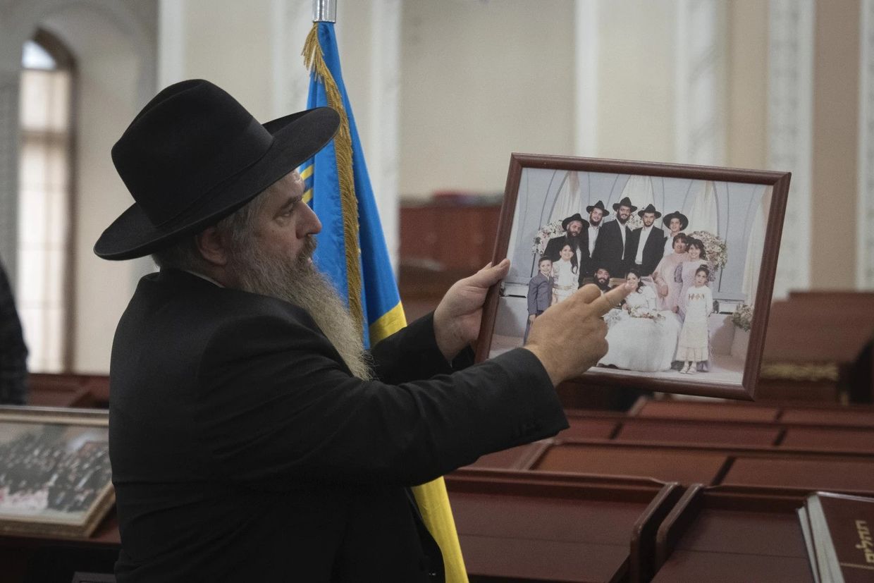 Ukraine's chief rabbi mourns loss of adopted son, killed in combat