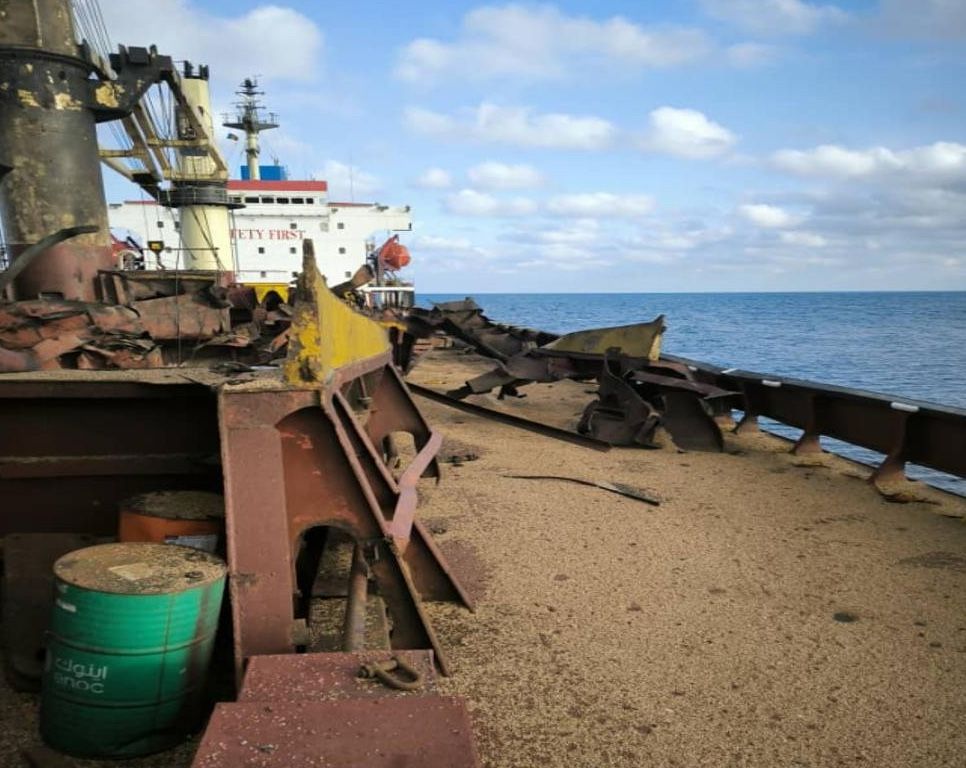 Romania condemns Russia's 'deliberate attack on cargo ship' carrying Ukrainian grain