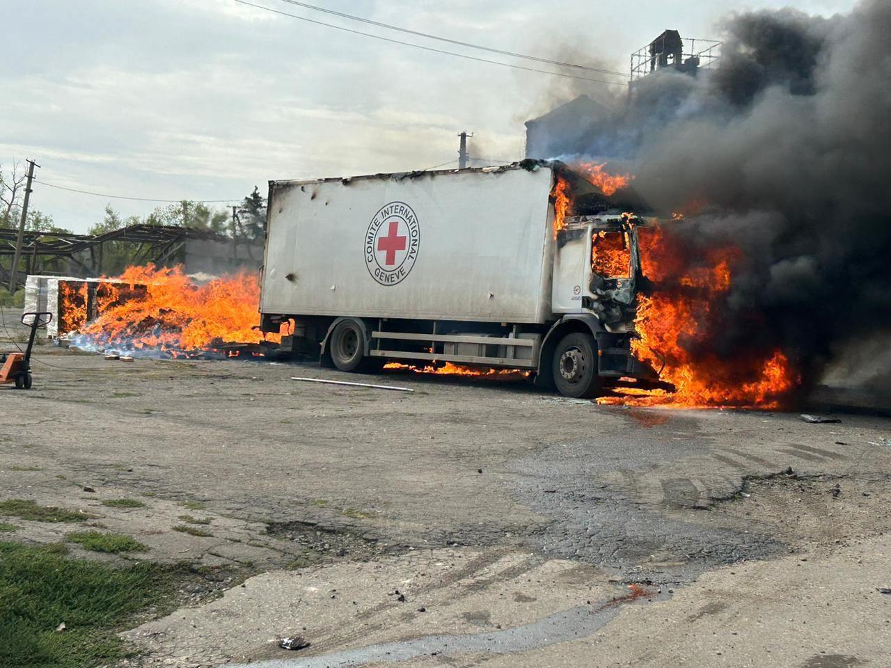 3 Red Cross employees killed, 2 injured in Russian attack on Donetsk Oblast