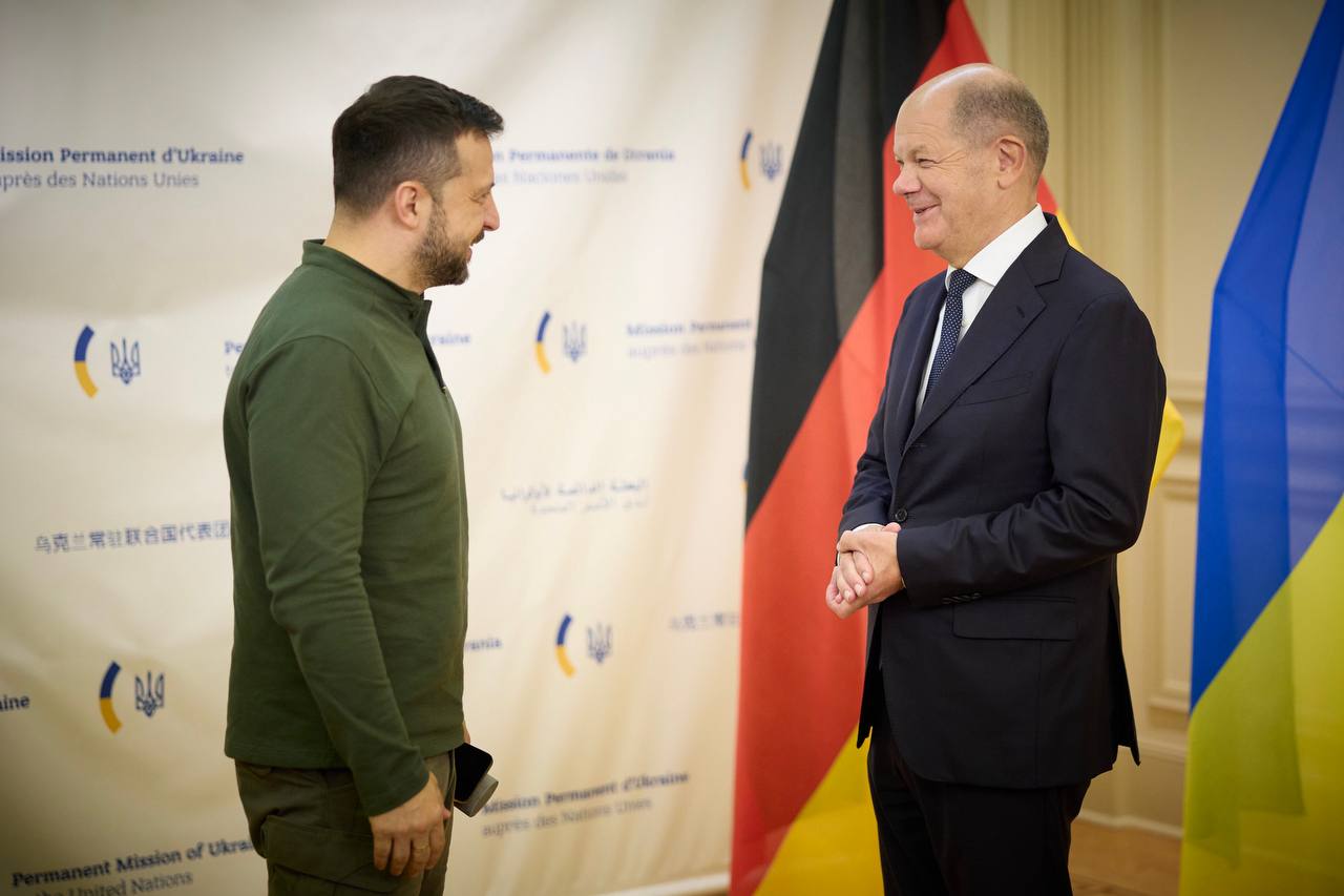 Scholz meets Zelensky, says Germany will not let Kyiv use its weapons on Russian soil