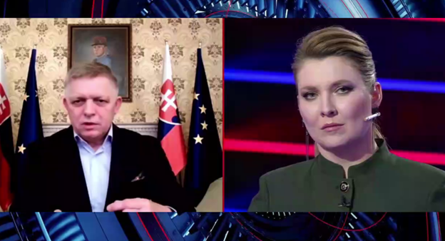 Slovak PM interviewed by top Russian propagandist