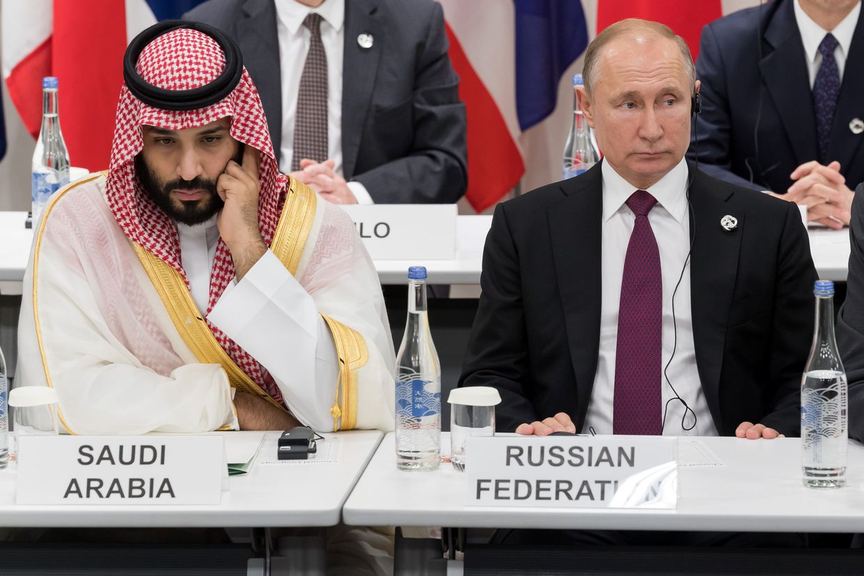 Saudi Arabia's planned oil production hike threatens Russia's war economy, Politico reports