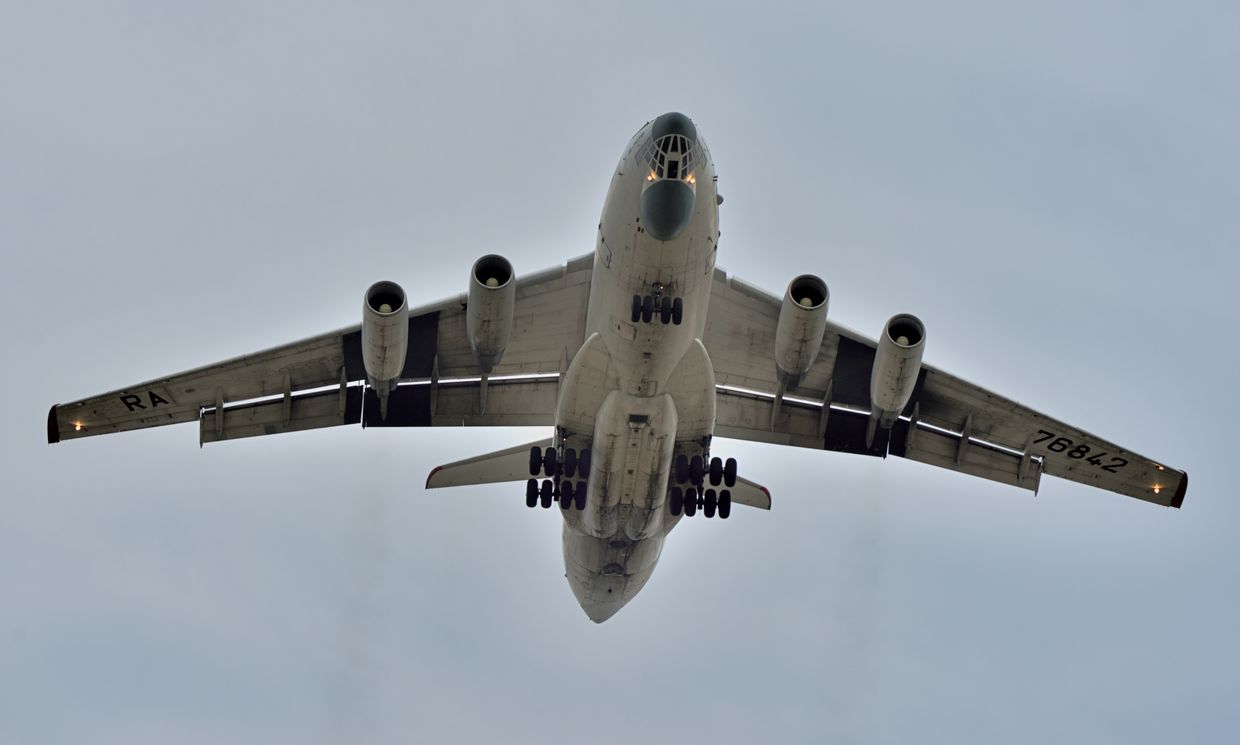 Cargo plane shot down in Sudan with suspected Russian crew may have been supplying weapons, Reuters reports