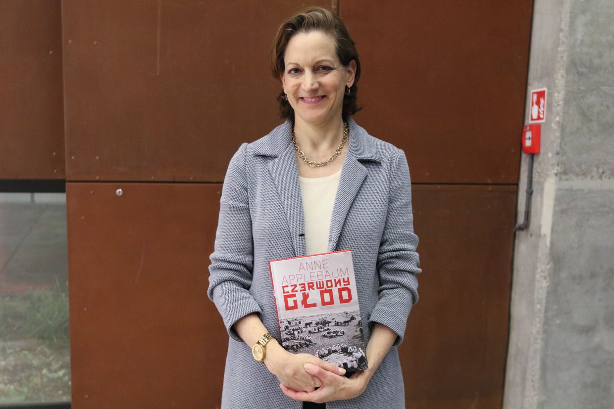 American journalist and Pulitzer Prize-winning author Anne Applebaum