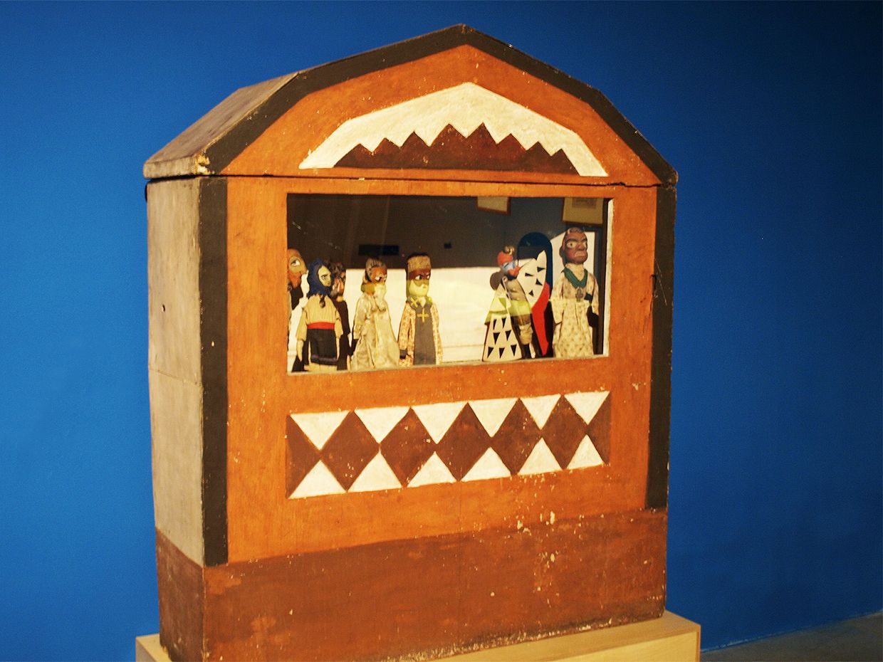 Vertep of the Mezhyhiria Puppet Theatre, 1923.