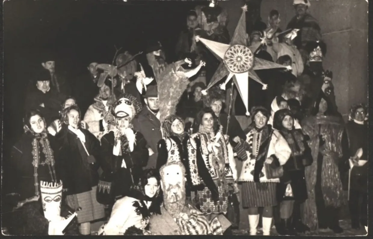 A Christmas Vertep in Lviv, Ukraine, in 1972. 