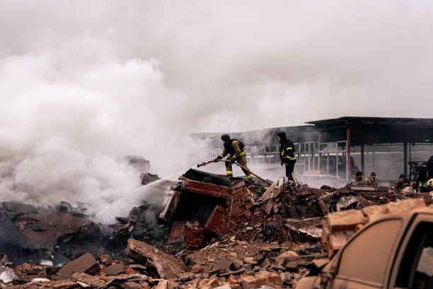 Russian attack on residential building, kindergarten in Sumy kills 2