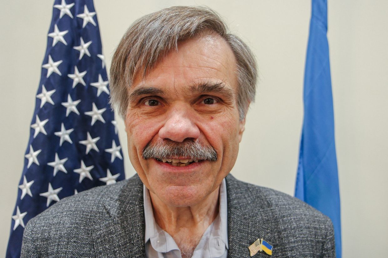 Eugene Luciw, a registered Republican and leader in Philadelphia’s Ukrainian community in New York City,