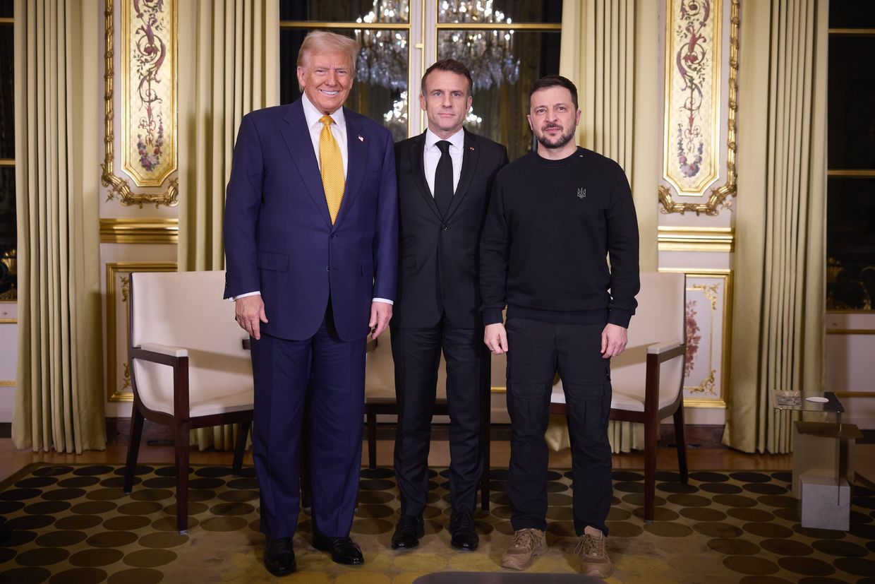 Zelensky praises 'productive' meeting held with Trump, Macron, stresses ...