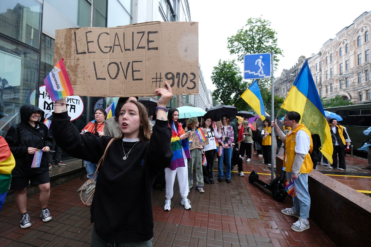 Kyiv Pride drone charity event takes place, faces counterprotest