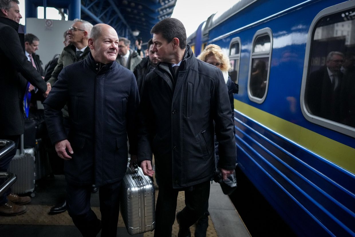 Scholz arrives in Kyiv first time since June 2022, pledges $680 million in military support