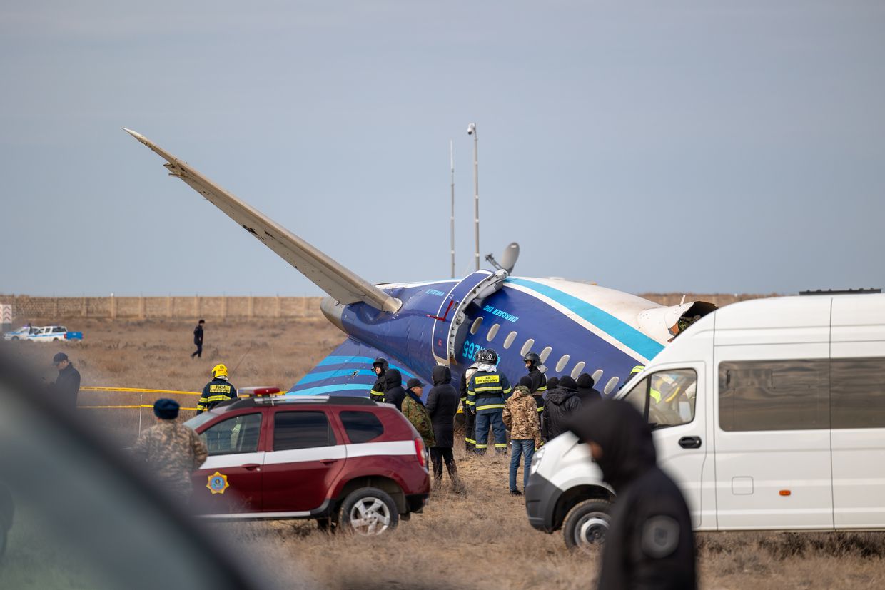 Azerbaijan Airlines crash highlights Russia's failure to close airspace amid war