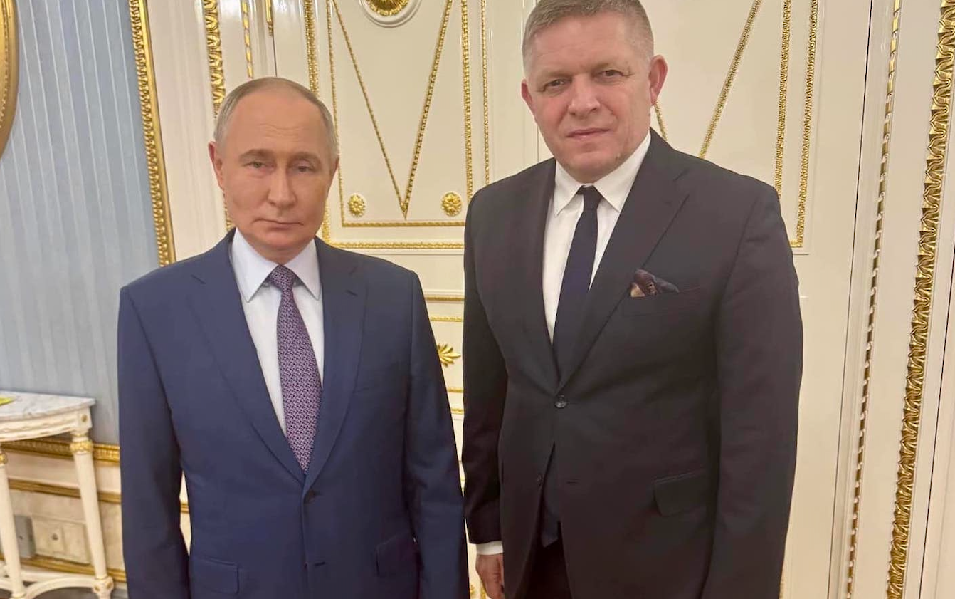 Putin, Slovak PM discuss gas transit, standardizing 'mutual relations,' Fico says after Kremlin meeting