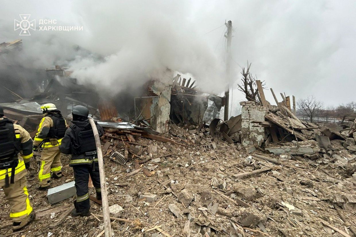 Russian missile attack against Kharkiv Oblast town injures 11