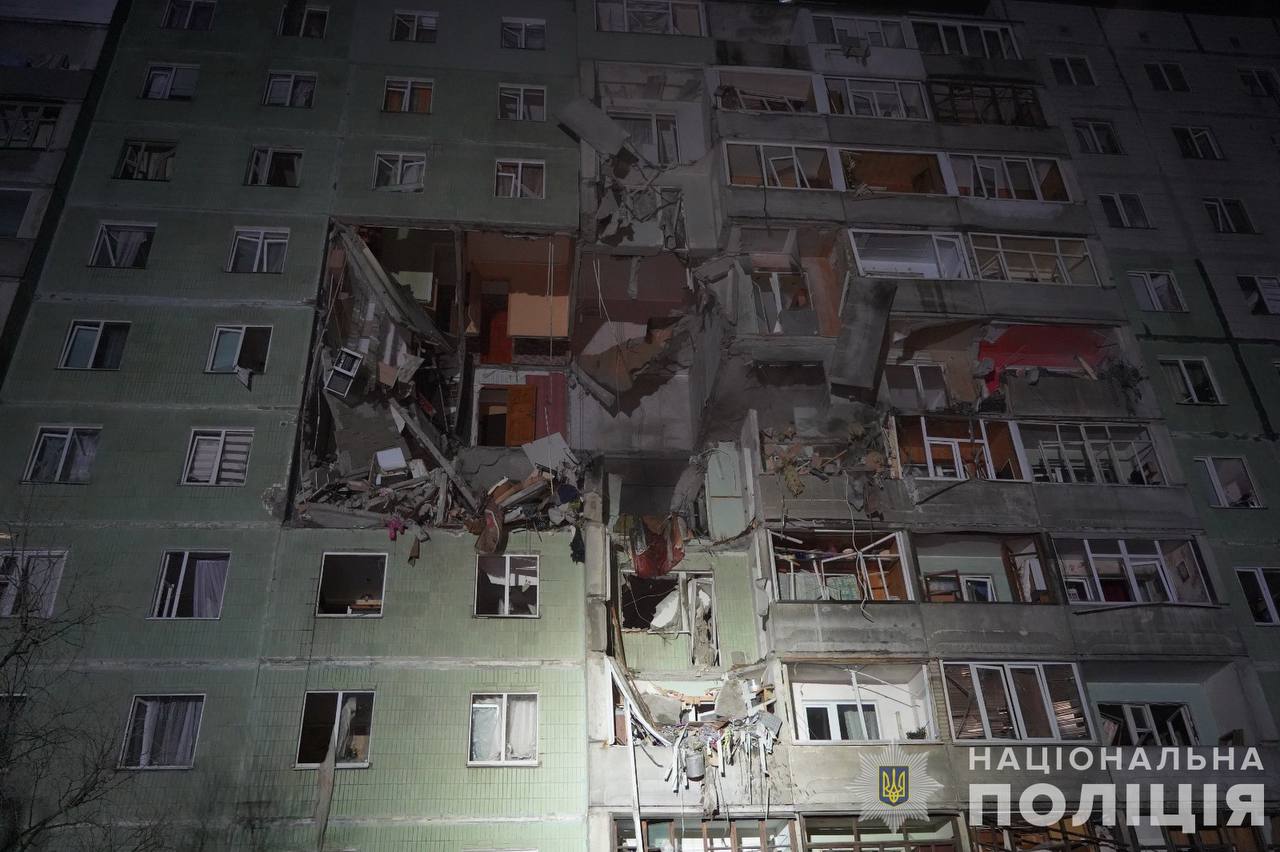 Russian drone attack on residential building in Sumy kills 2, injures 9