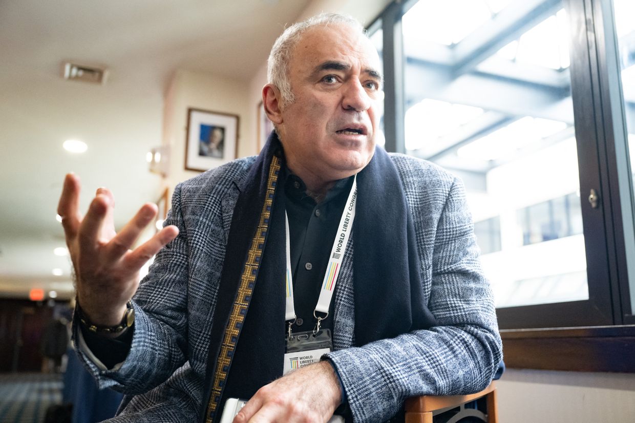 Garry Kasparov: 'You never hear Russian opposition actually say Ukraine must win'