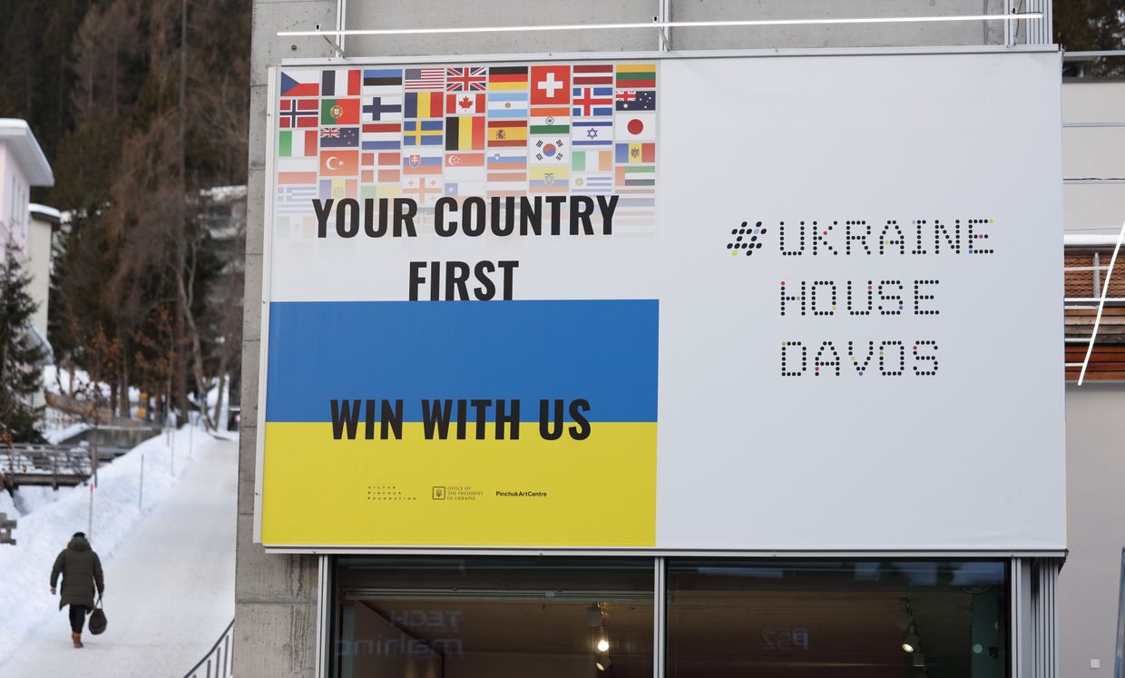 ‘An opportunity, not a burden:’ Ukraine House Davos’s message for world leaders, investors