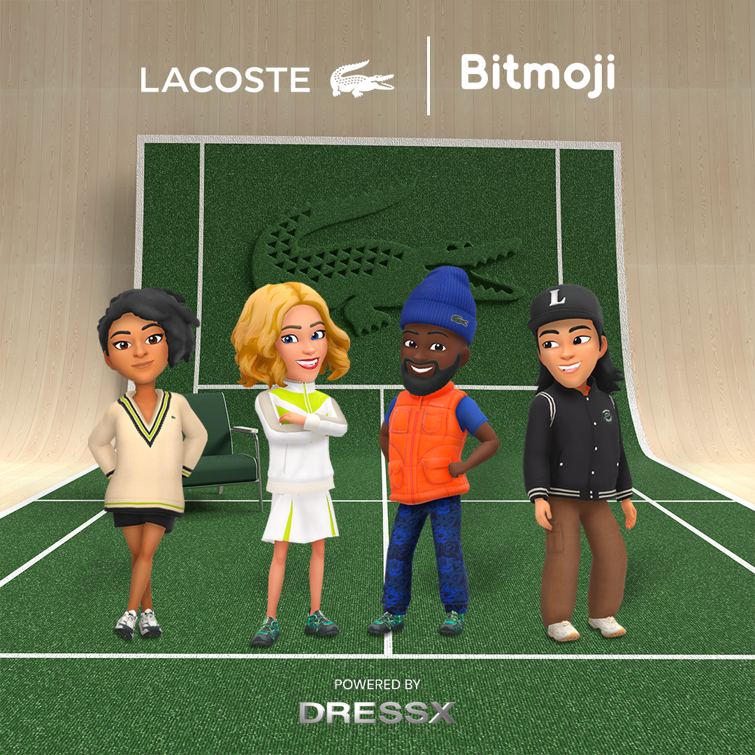 Lacoste Bitmoji by DRESSX.