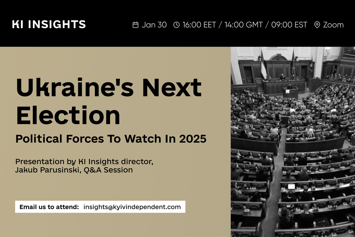 Ukraine's Next Election: Political Forces to Watch in 2025