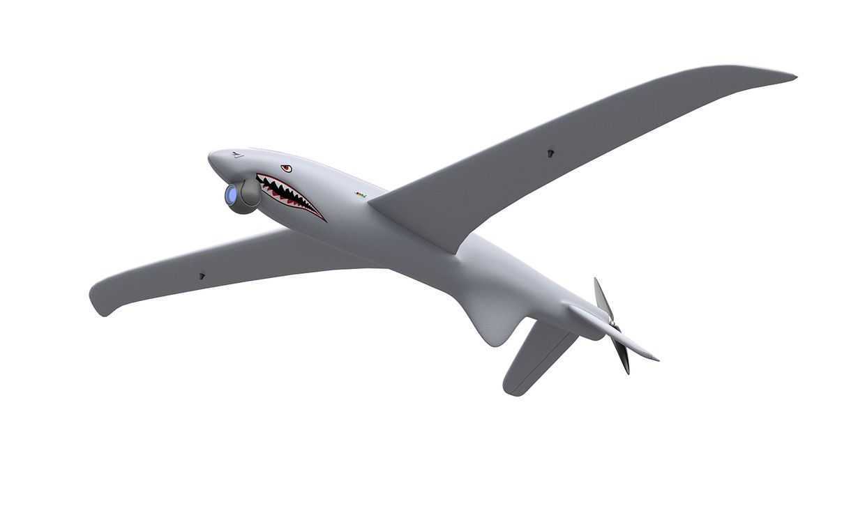 The Shark, long-range ISR drone.