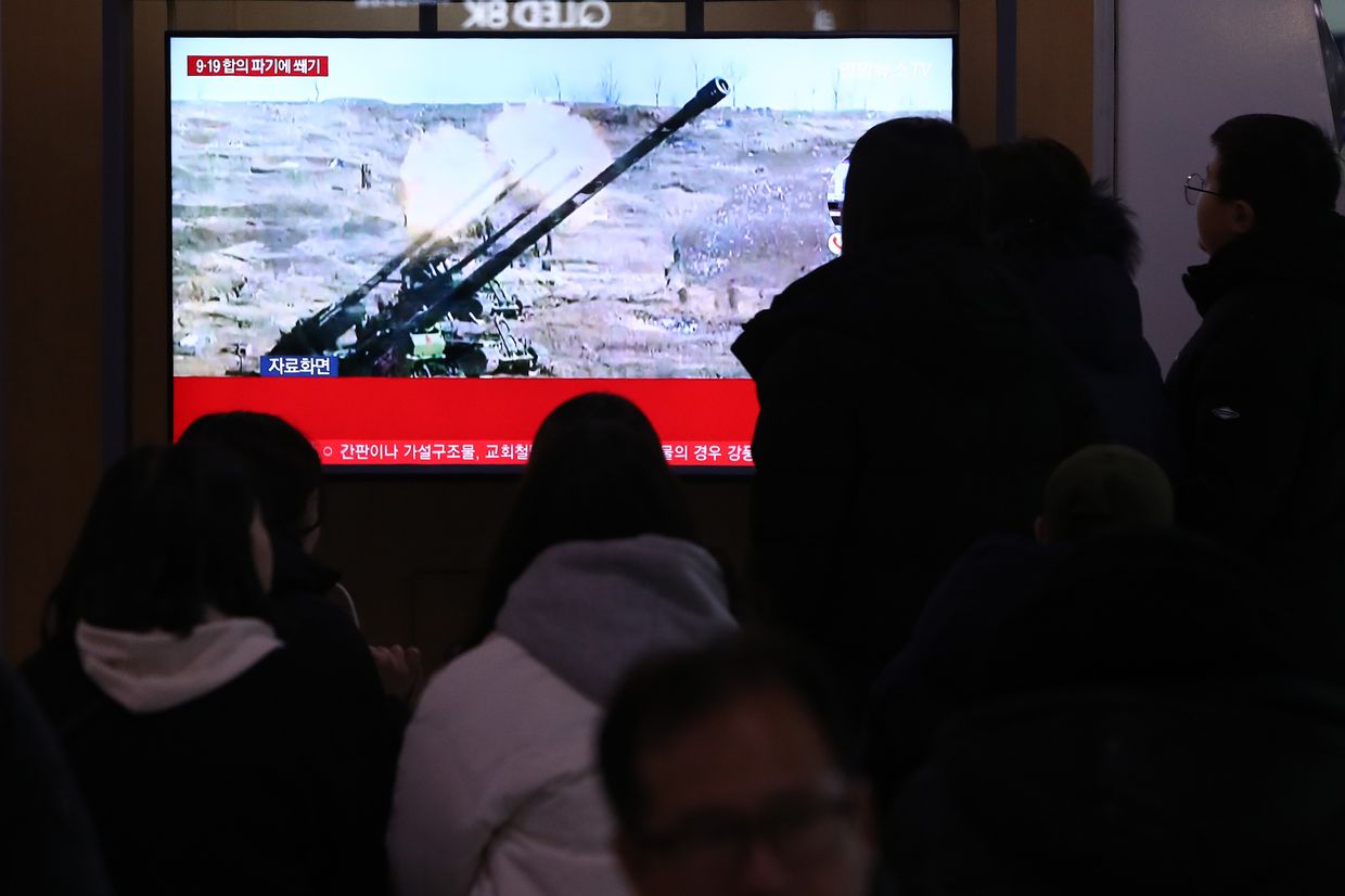 North Korea has sent 200 long-range artillery guns to Russia, Seoul says