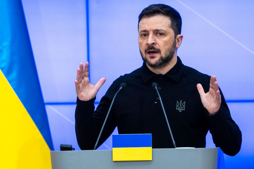 Ukraine's NATO membership 'cheapest' security guarantee, 'victory' for Trump, Zelensky tells AP