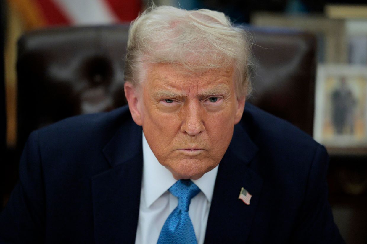 US sanctions depend on whether Russia is 'behaving' on peace deal, Trump says