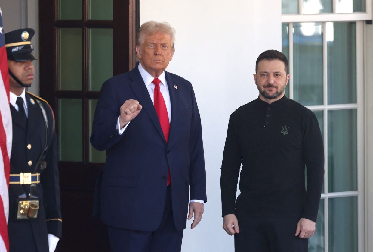 Zelensky meets Trump in Washington to sign natural resources deal