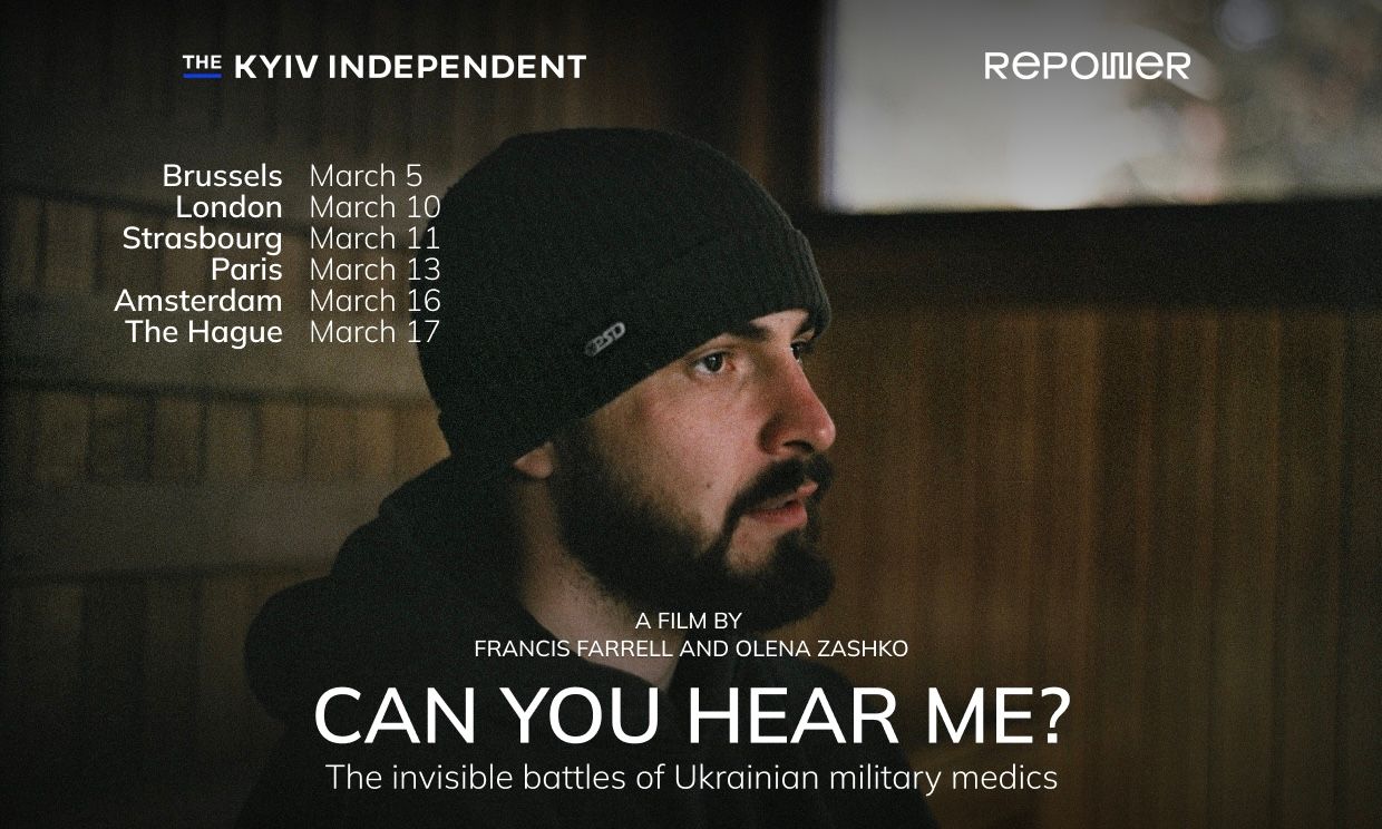 Kyiv Independent’s film about military medics will be screened in 6 more European cities